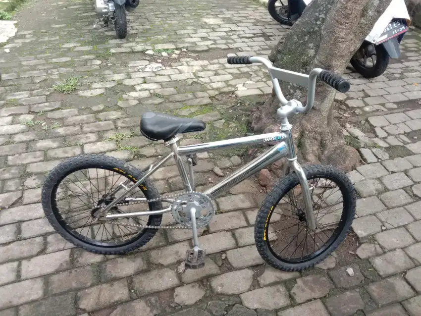 BMX ukuran 20 stainless,rem terpedo