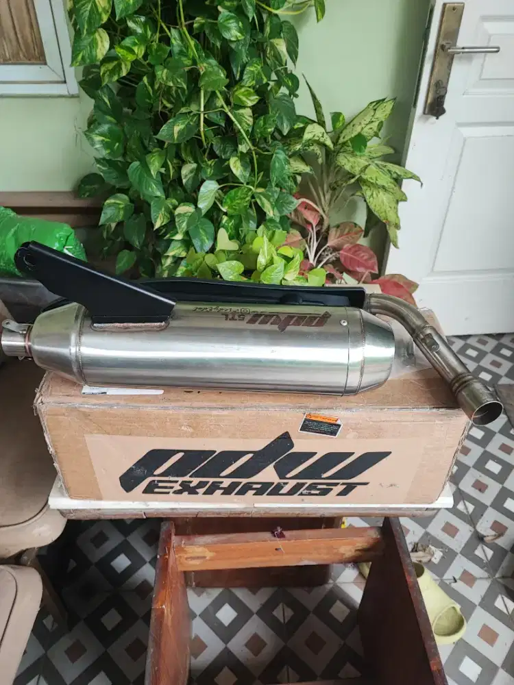 KNALPOT RACING PNP HONDA BEAT DELUXE BELUM PERNAH PAKAI