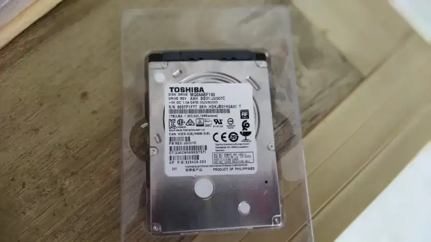 Jual Hard Disk Internal Laptop 1 TB Toshiba