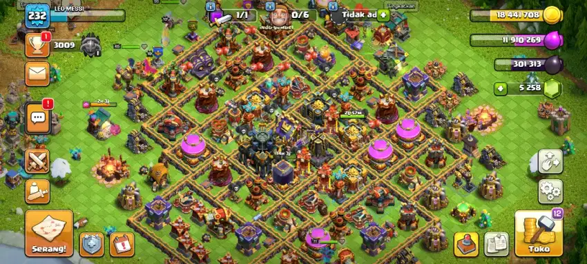 Akun COC th 17 Lumayan