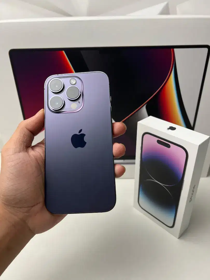 Iphone 14 pro 256gb beacukai (setara ibox)