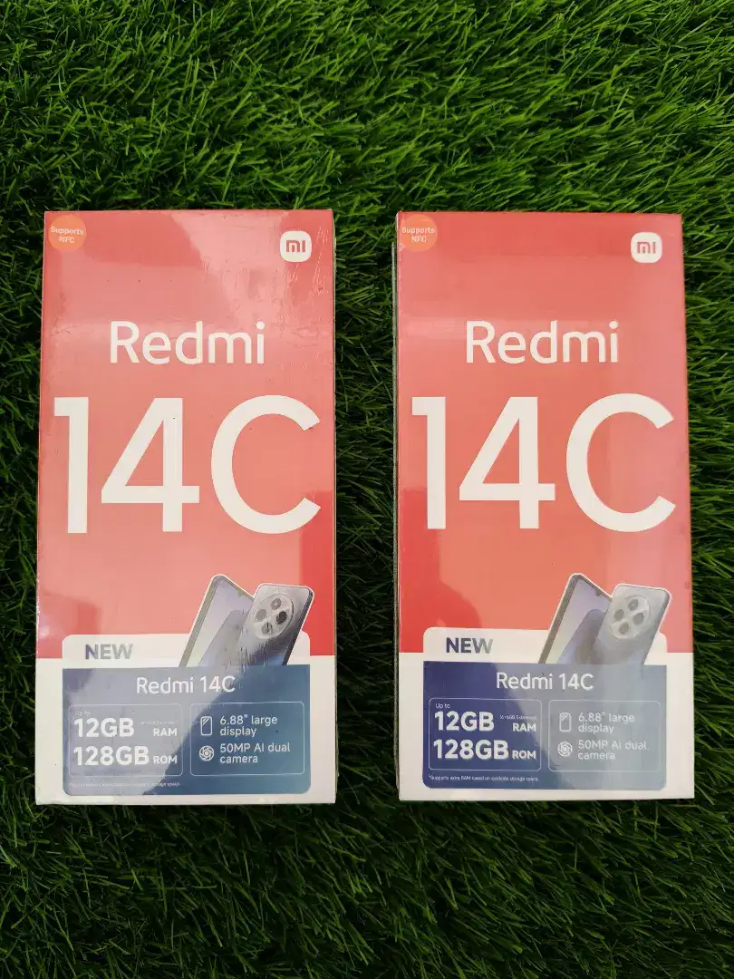 Ready Baru Redmi 14C NFC 6/128 garansi Tam 15 Bulan