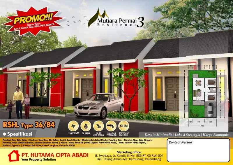 Perumahan Subsidi Mutiara Permai Residence 3