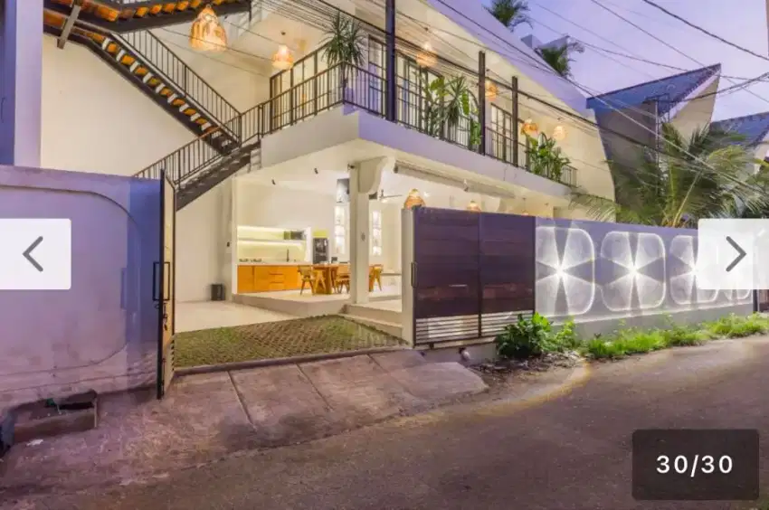 Dijual Vila Modern Lokasi Canggu