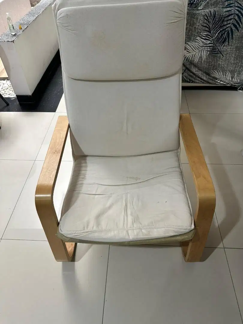 Kursi Malas Ikea Poang Veneer