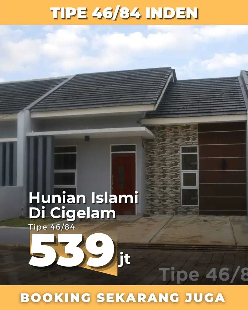 Hunian Idaman Islami Cigelam Purwakarta 84 m2 Cigelam Purwakarta