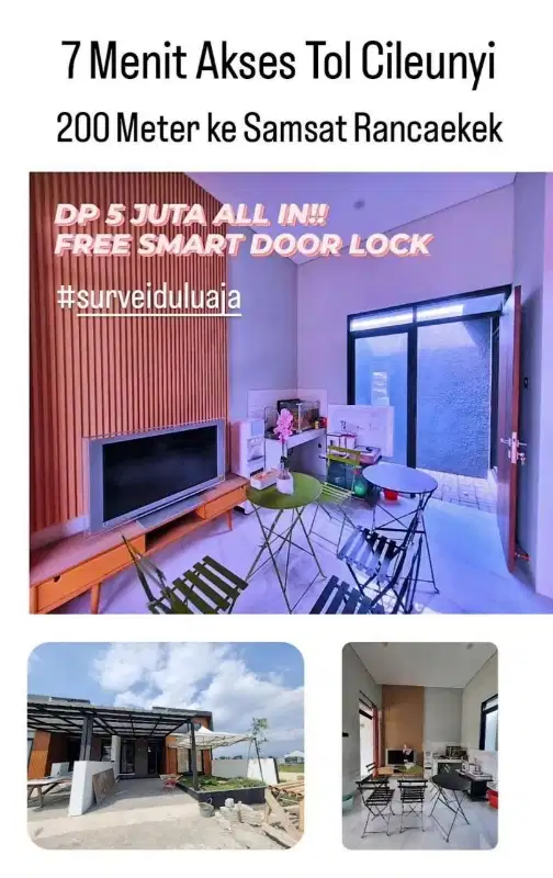 Rumah DP murah di bandung timur