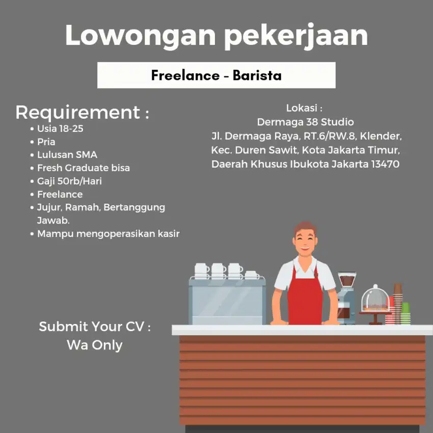 Freelance Barista