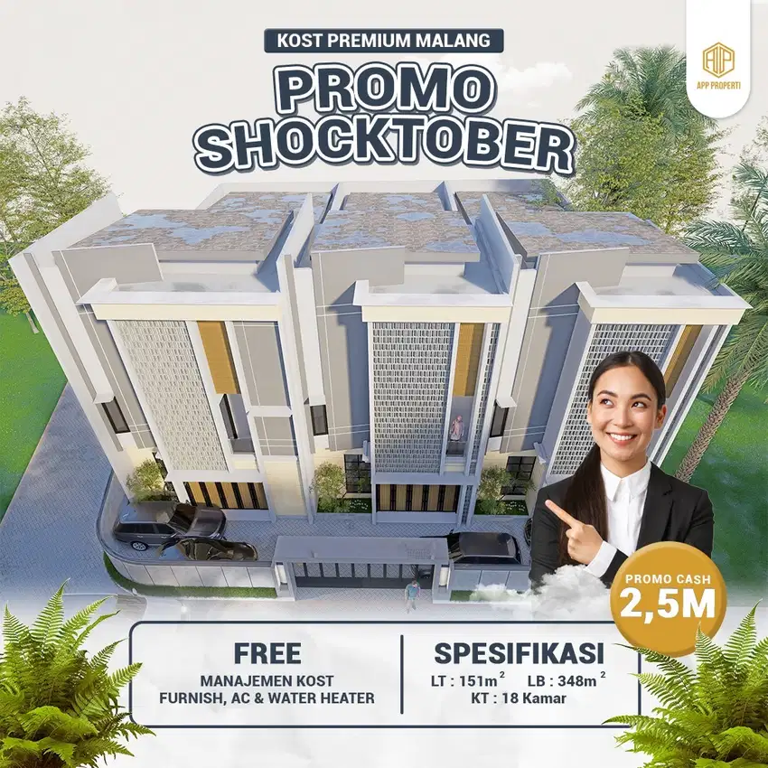 KOST PREMIUM MALANG HANYA 250 METER DEPAN KAMPUS UMM