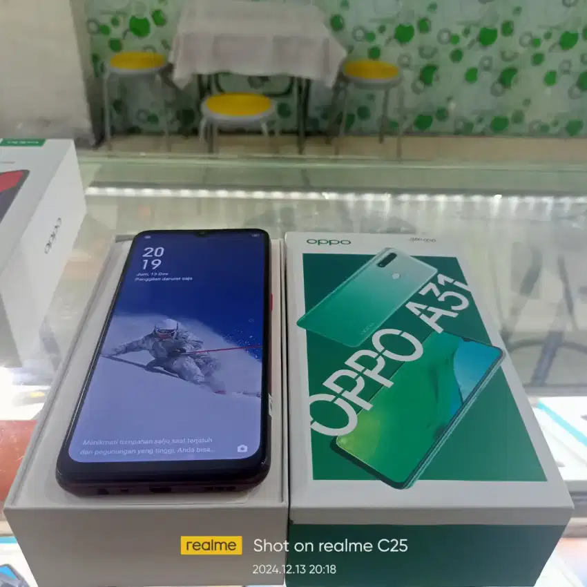 Oppo A31 6/128 bekas fullset normal bisa Tukar Tambah