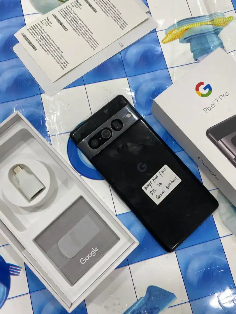 Google pixel 7 pro 128gb fullset garansi beacukai