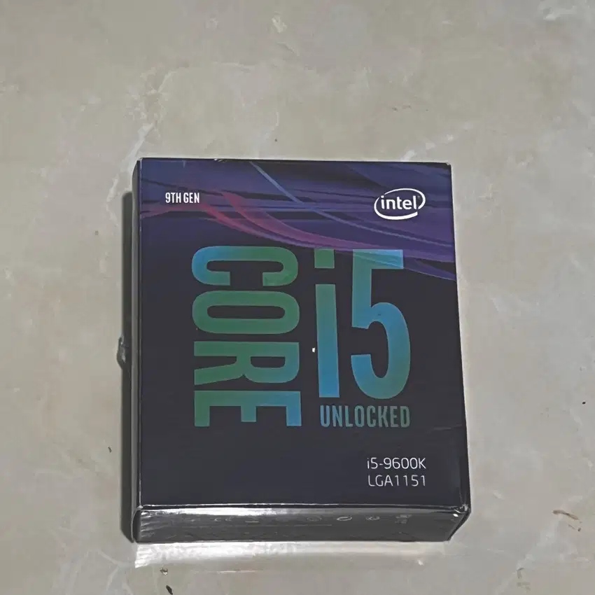 Intel Core i5 9600k Gen 9th LG 1511 v2