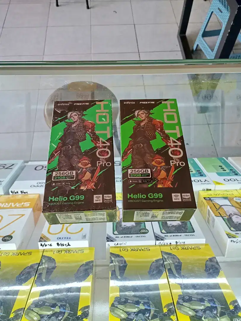 ( respon cepat wa ) Infinix Hot 40 Pro NFC 12+9/256 Garansi 1thn