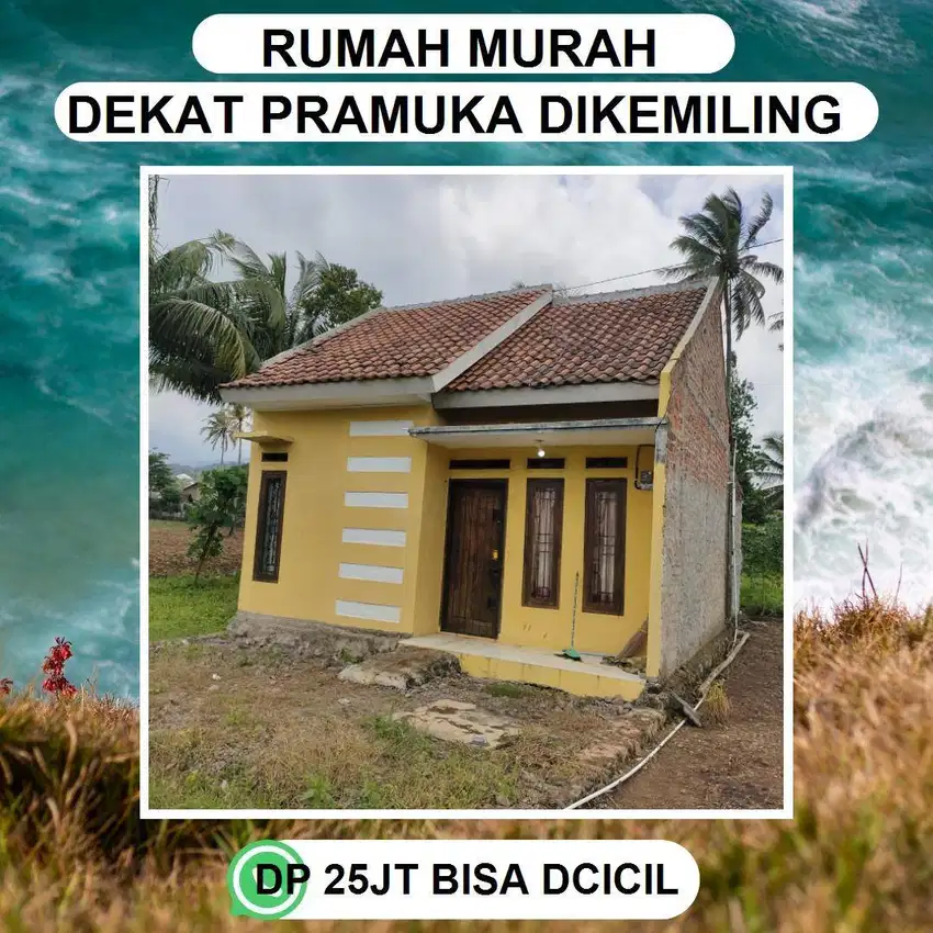 RUMAH MURAH KEMILING BANDAR LAMPUNG BISA DICICIL