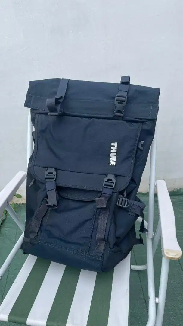 Tas Backpack THULE Covert Rolltop DSLR Camera Backpack Bag Tas Kamera