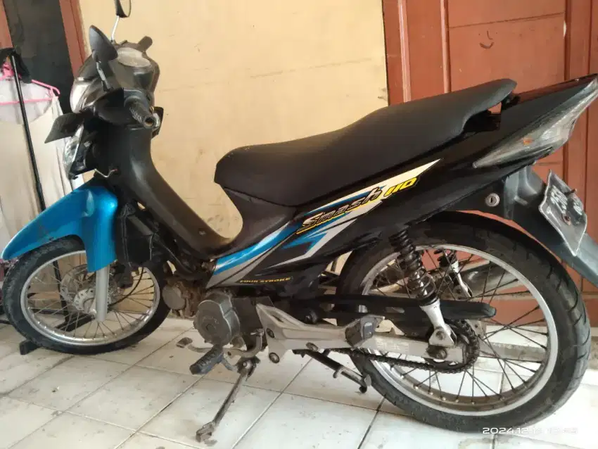 Suzuki New Smash 2009 Mesin Halus Kering Siap Diajak Keliling