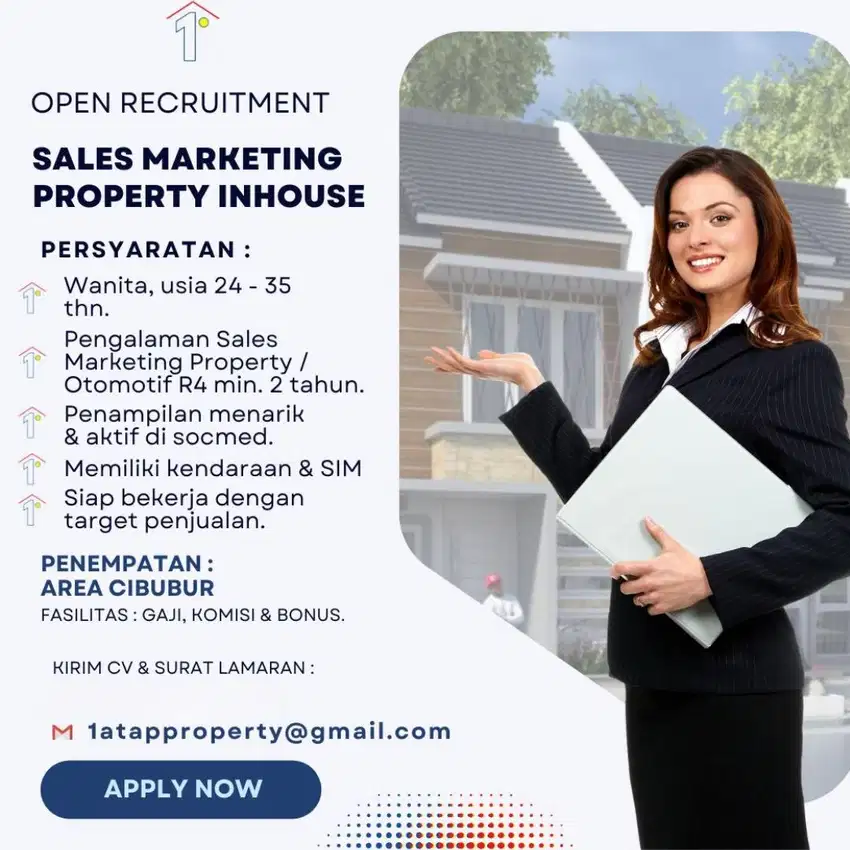 LOWONGAN PEKERJAAN MARKETING INHOUSE