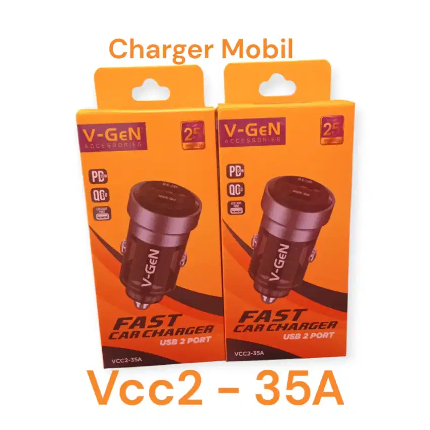 Car Charger Vgen Vcc2 - 35A