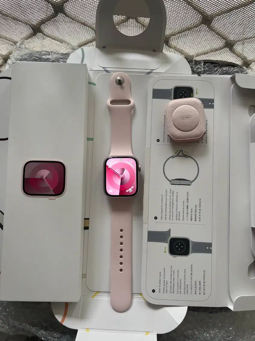 JUAL APPLE WATCH SERIES 9 45mm PINK