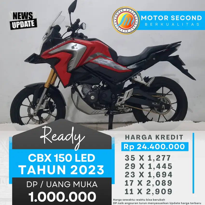 Ready CBX 150 TH 2023 Second Dp mulai 1 jt aja guys