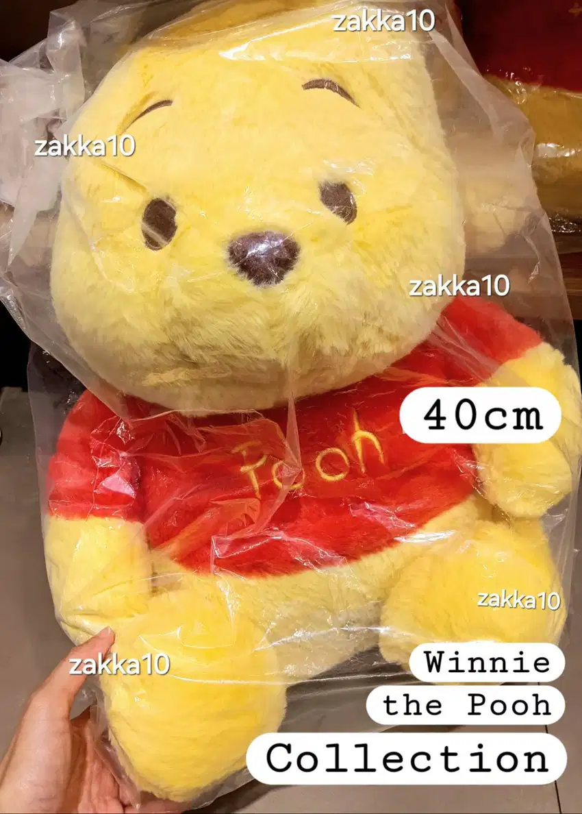 Boneka Lucu Winnie the Pooh 40cm Miniso