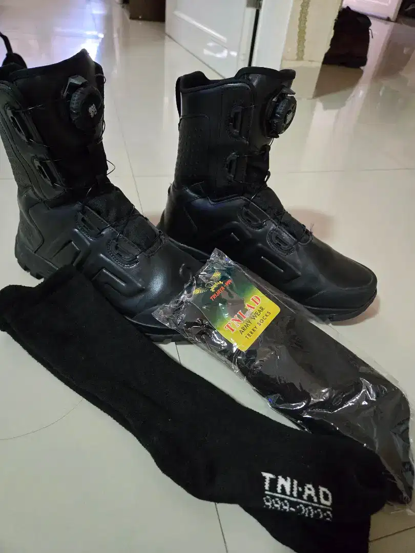 Sepatu PDL MC 999 Tali Putar Size 41 Baru pake 3 kali aja