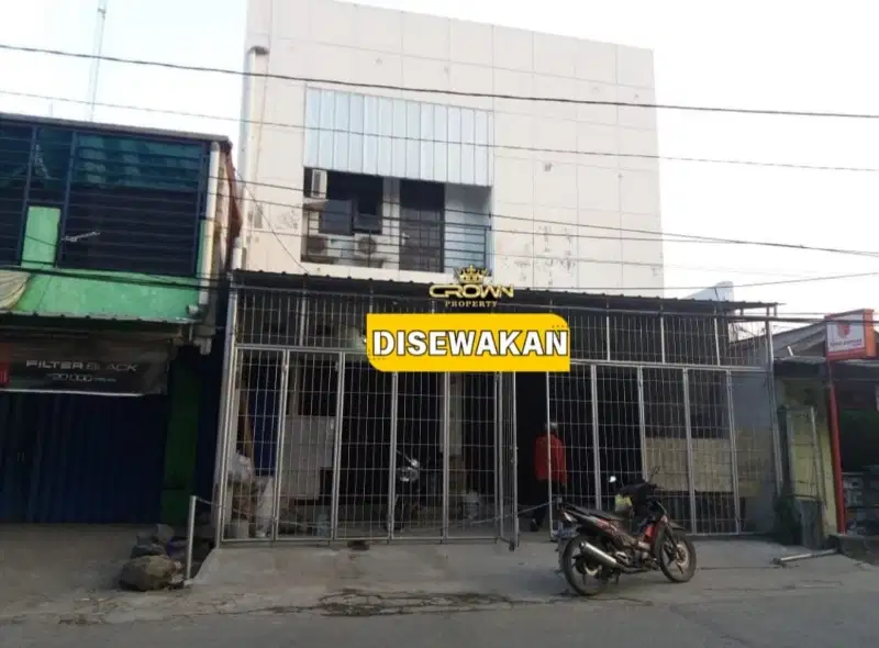 DISEWAKAN RUKO STRATEGIS DI JALAN RAYA JATIBENING, BEKASI