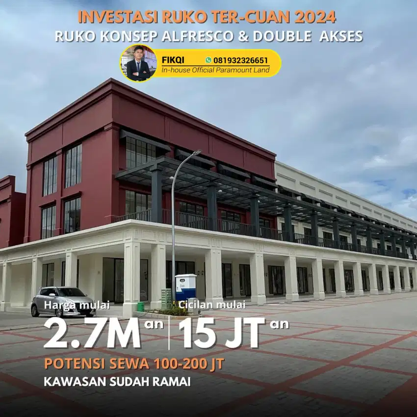 Ruko The Hudson Premium Lokasi Pusat Investasi Gading Serpong