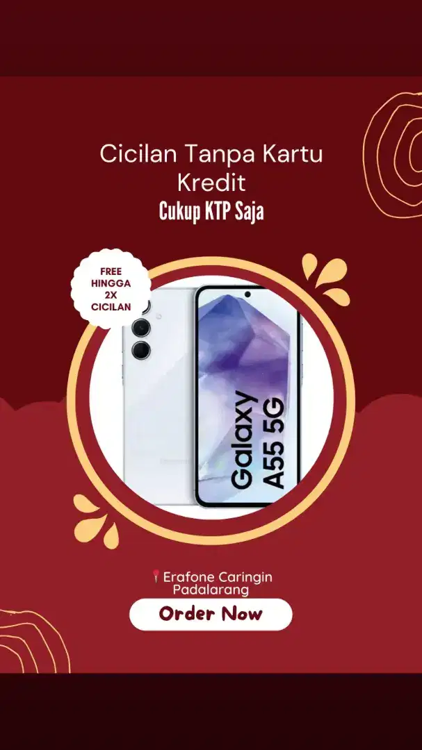 CICILAN TANPA KARTU KREDIT SAMSUNG A55 5G