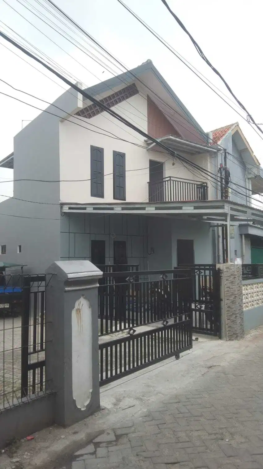 Dijual rumah baru di irigasi sipon dekat taman royal. Tangerang