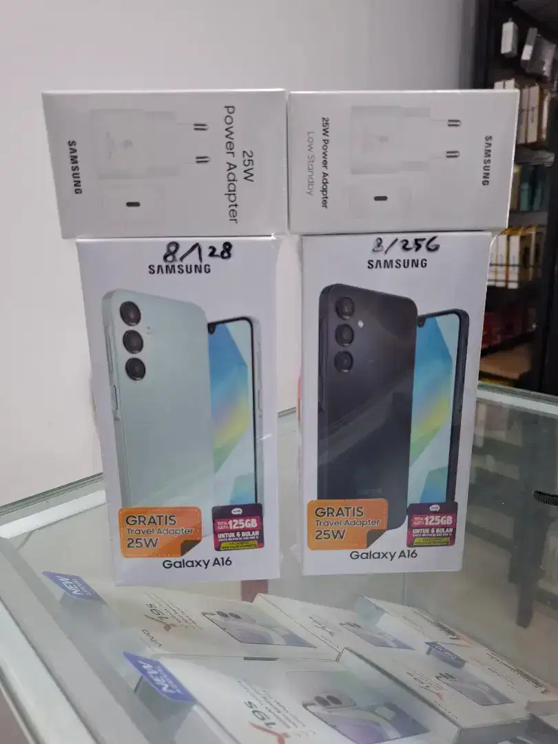 READY NEW SAMSUNG A16 4G 8/128GB ORI GARANSI RESMI