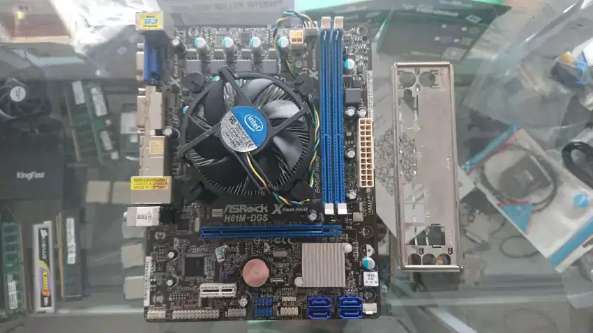 Motherboard h61 + g2010