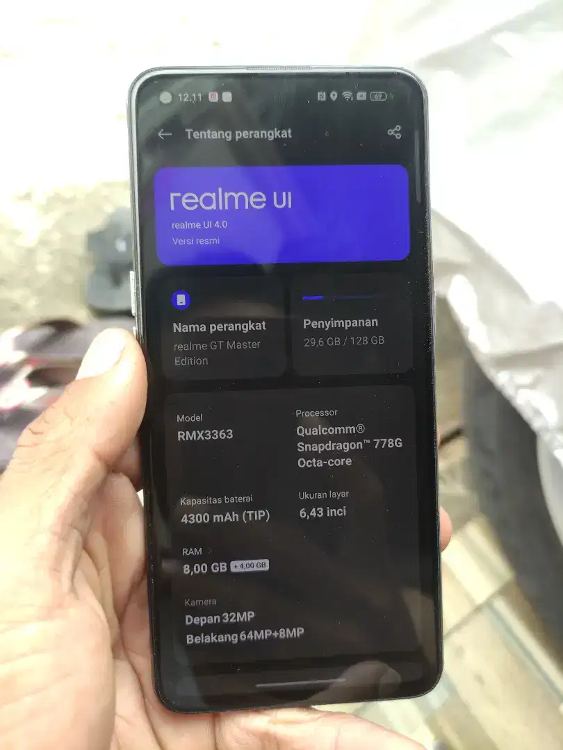 Realme GT master edition