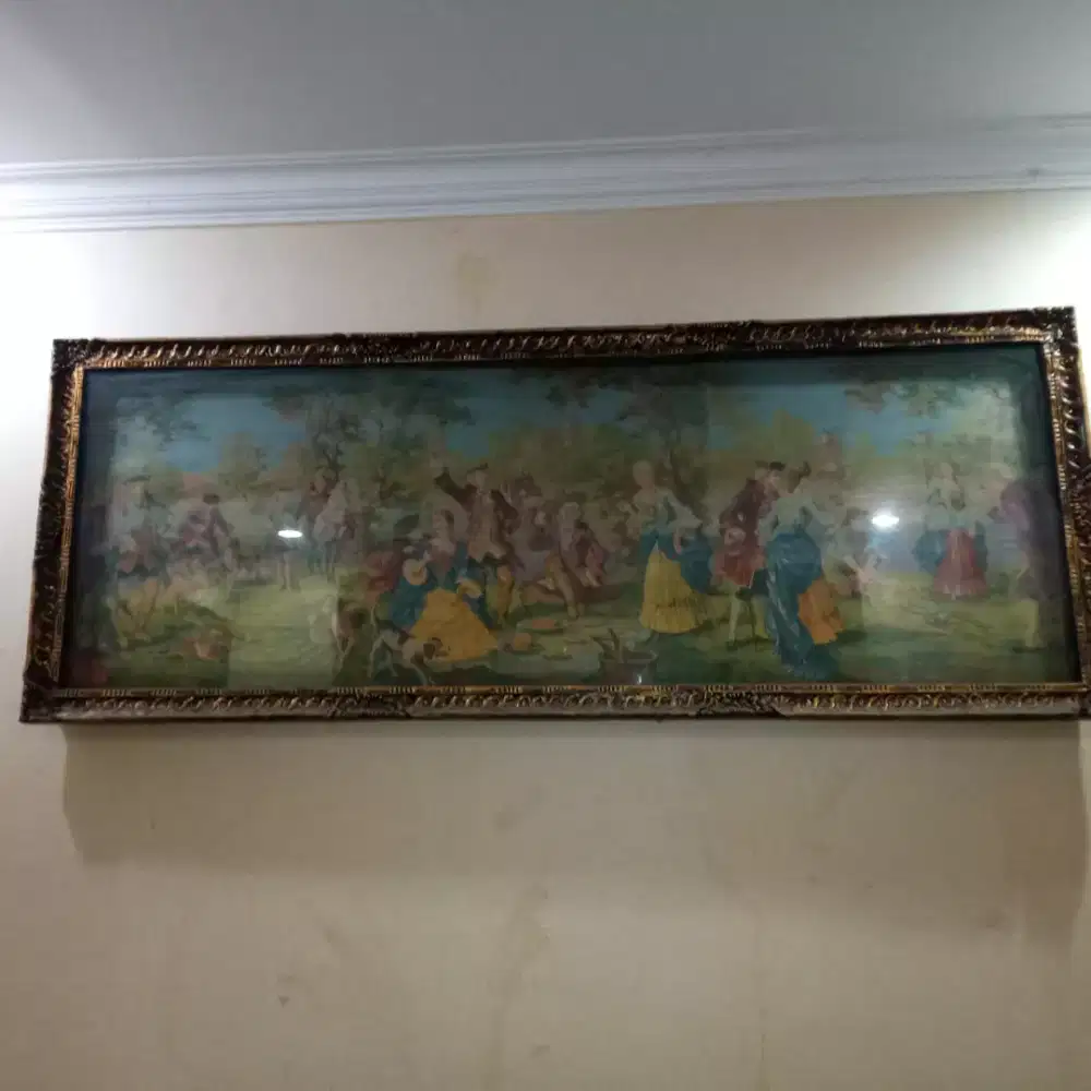 For sale 
Kristik / Vintage Tapestry / lukisan tenun eropa