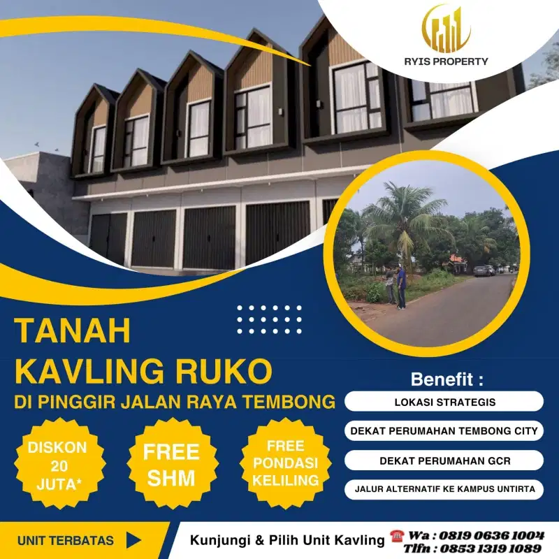 Tanah Kavling Kota Serang Banten Tanah Ruko