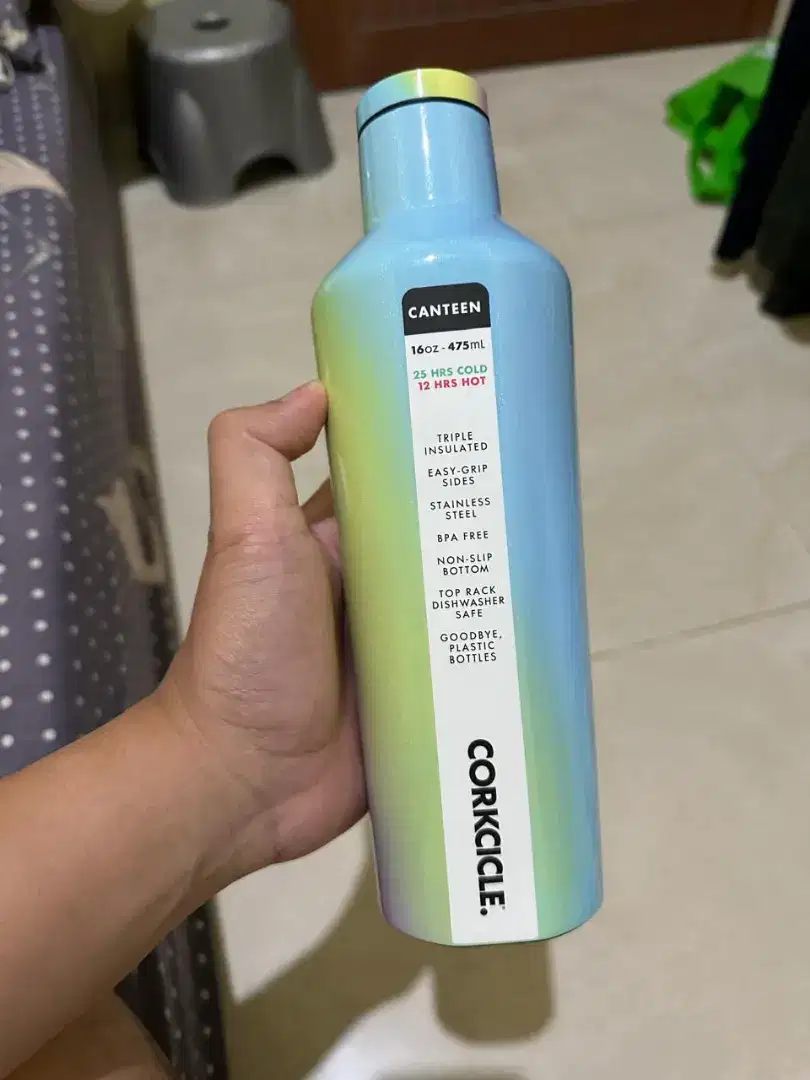 Corkcicle ori rainbow unicorn new murah