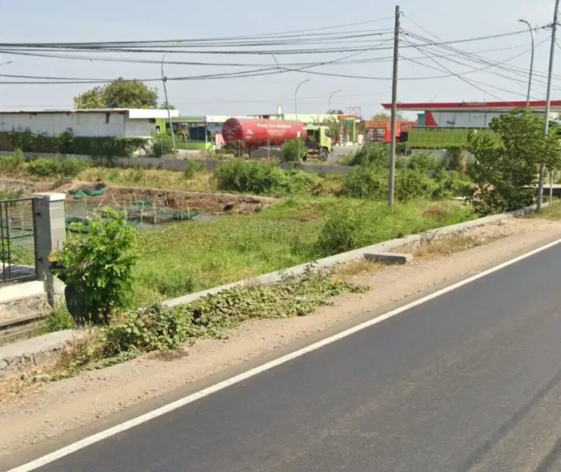 Tanah termurah nol jalan raya banjarsari cerme gresik