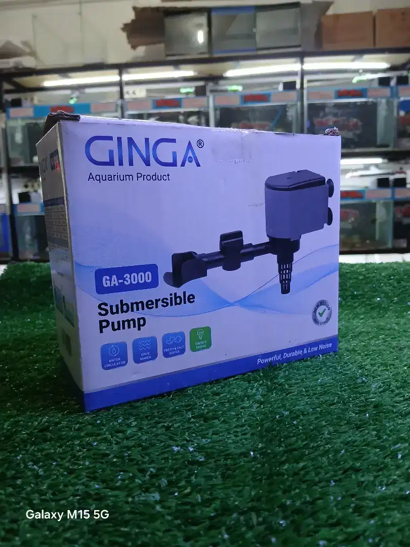 Ginga GA-3000 Pompa Kolam Pompa Aquarium Celup Submersible Water Pump