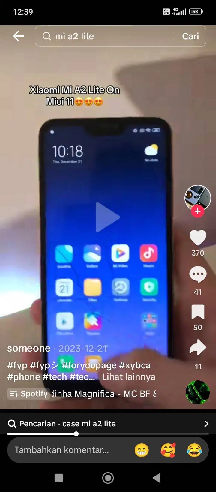 Xiaomi a2 lite 300.000