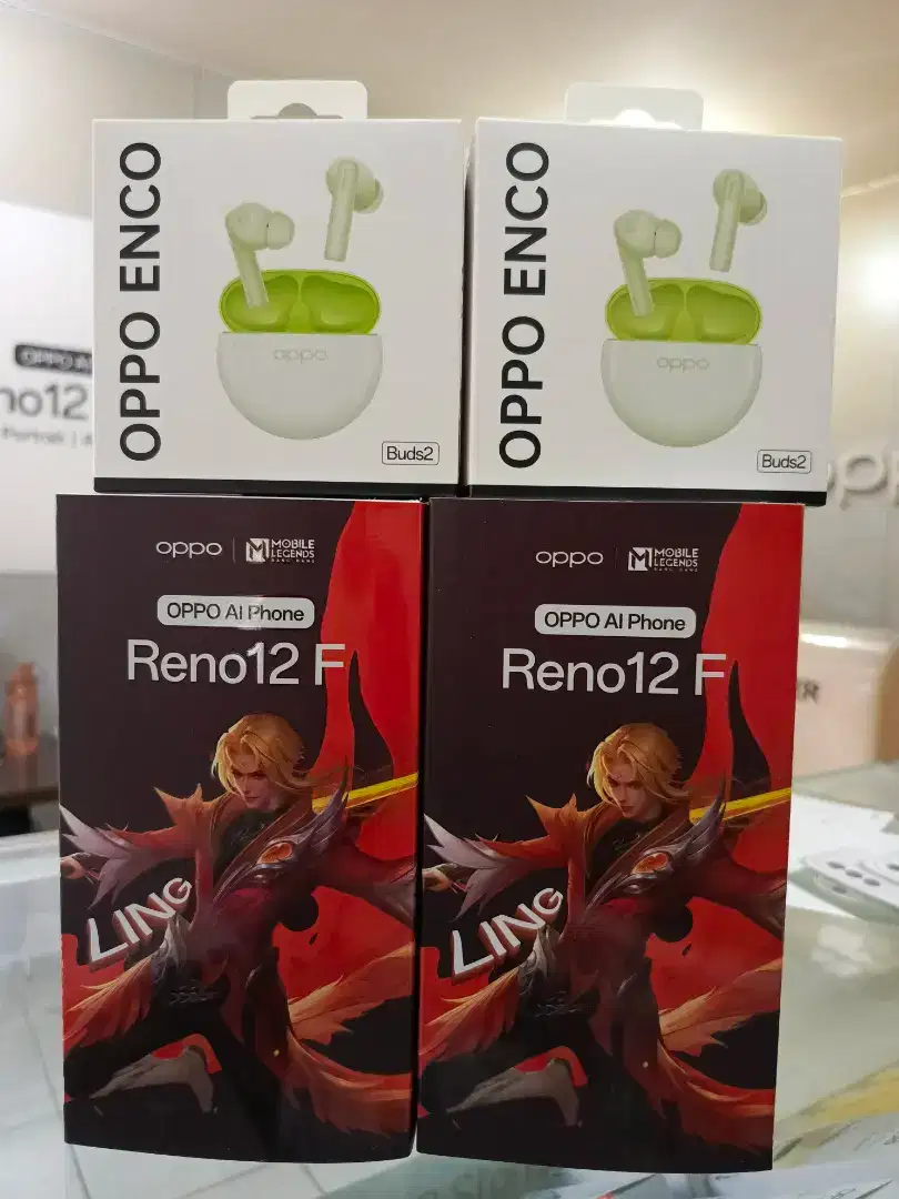 Oppo Reno 12F 8+8/256GB,Promo FREE BONUS ENCOBUDS2,Baru Garansi resmi