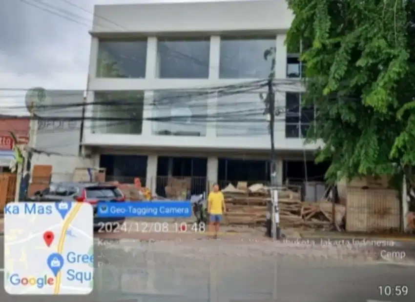 Dijual ruko siap huni strategis di jl cempaka putih raya