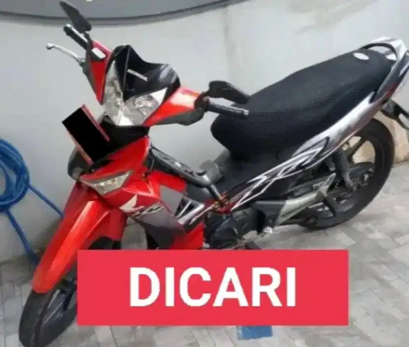 Di Cari Supra X 125 Double Disk DD Tahun 2010 Ke Atas Karbu.