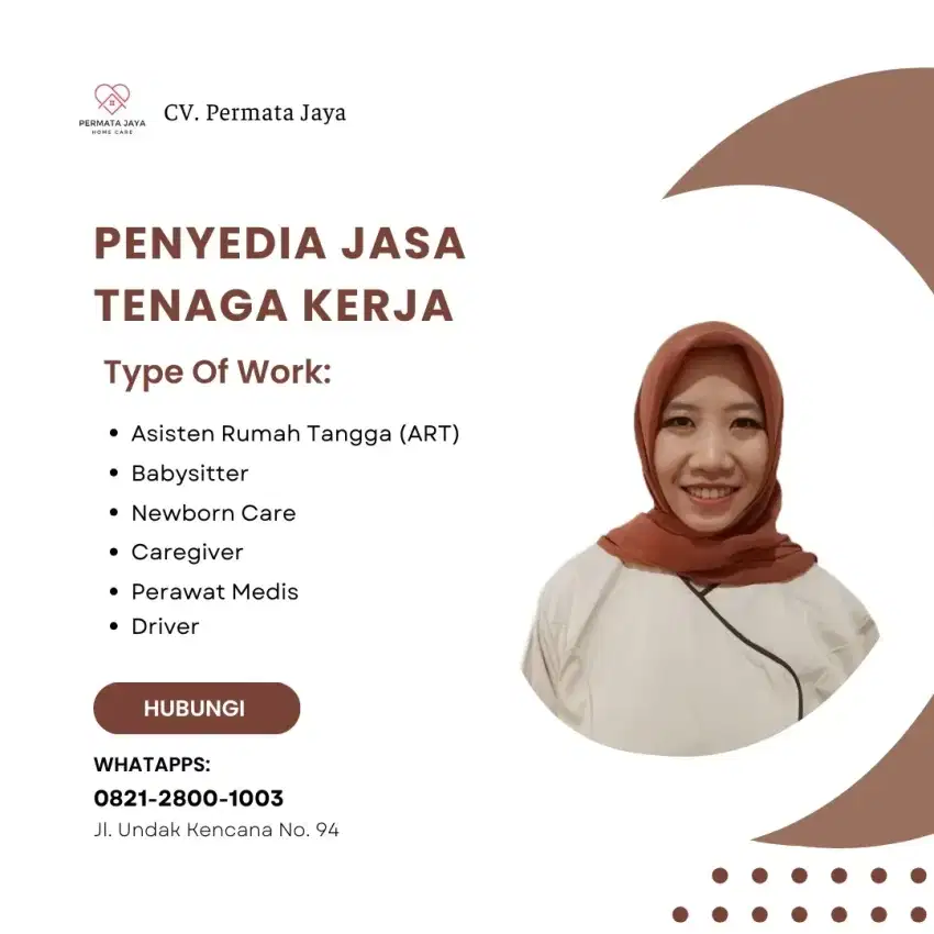 Yayasan Pembantu Rumah Tangga, Babysitter dan Perawat Lansia