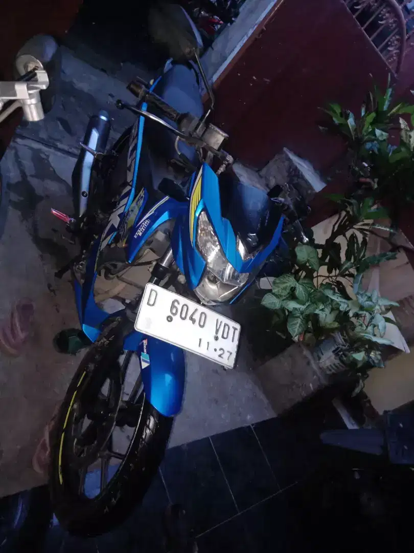 Satria Fu fi 2017 ss kumplit pajak isi stater jalan mesin adem orian