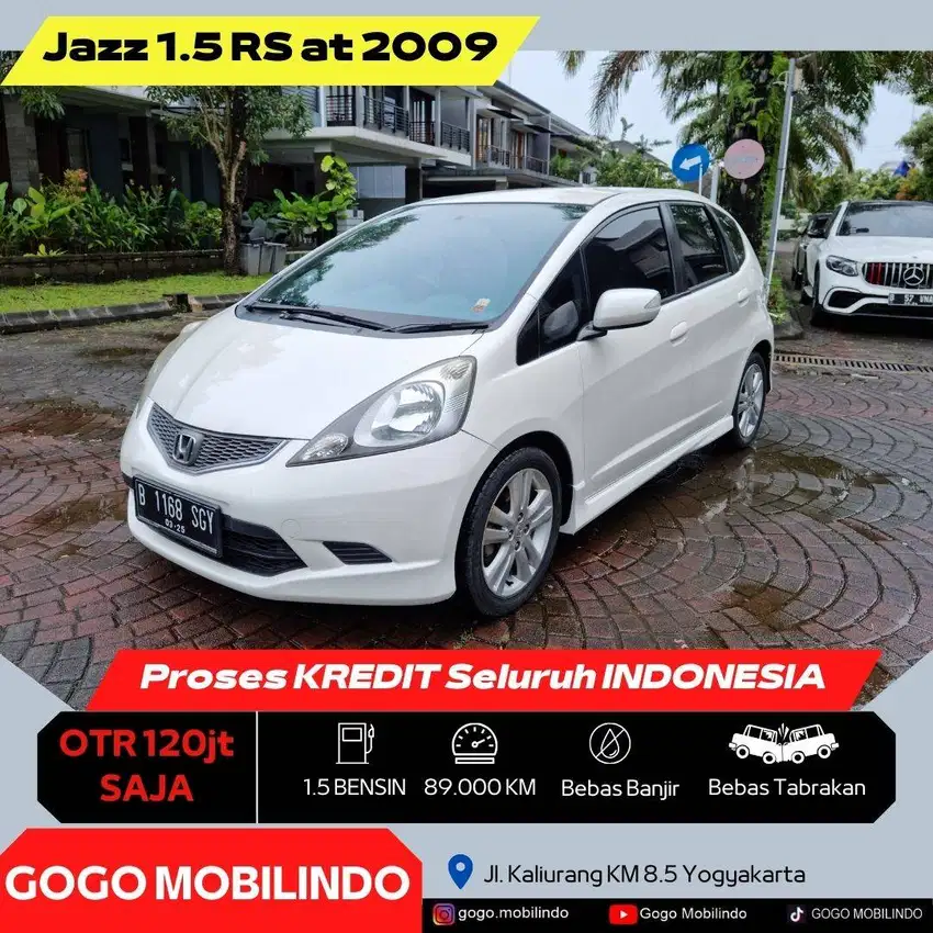 [Km89rb] Honda Jazz 1.5 RS Matic 2009 ANTIK ISTIMEWA Kredit Murah