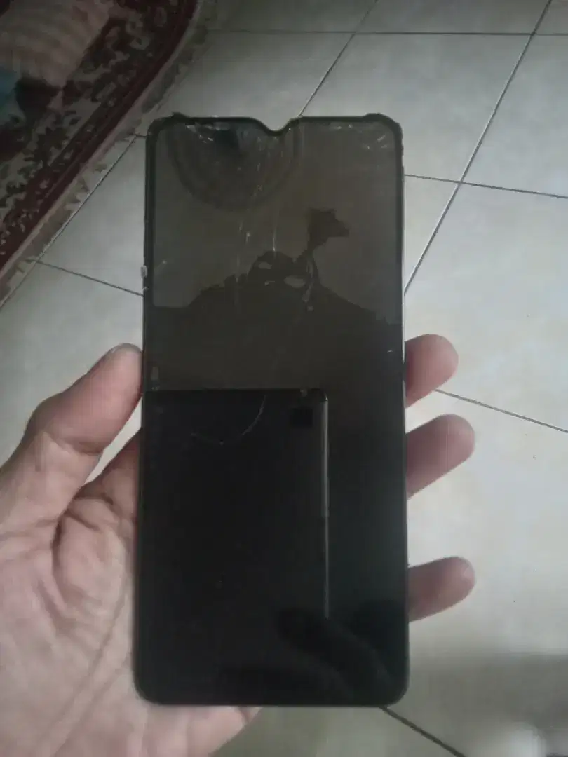 Lcd ori copotan infinix hot 30i retak aman