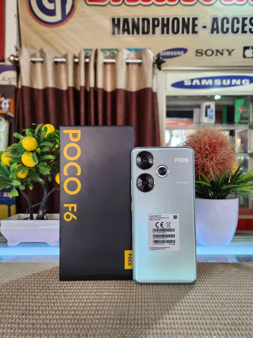 Poco F6 5G Ram 8+8Gb/ 256Gb Fulset Mulus 99% Garansi Nov 2025 Like New