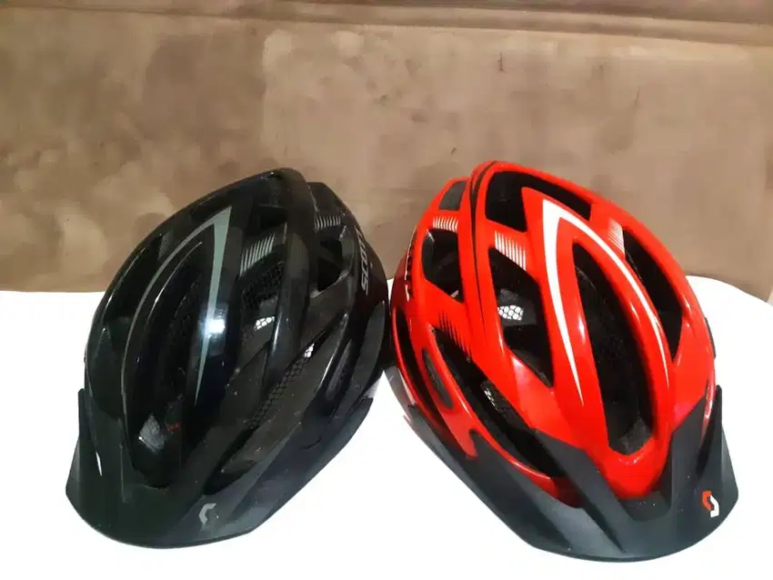 Jl cpt Helm Sepeda SCOTT ORI LIKE NEW