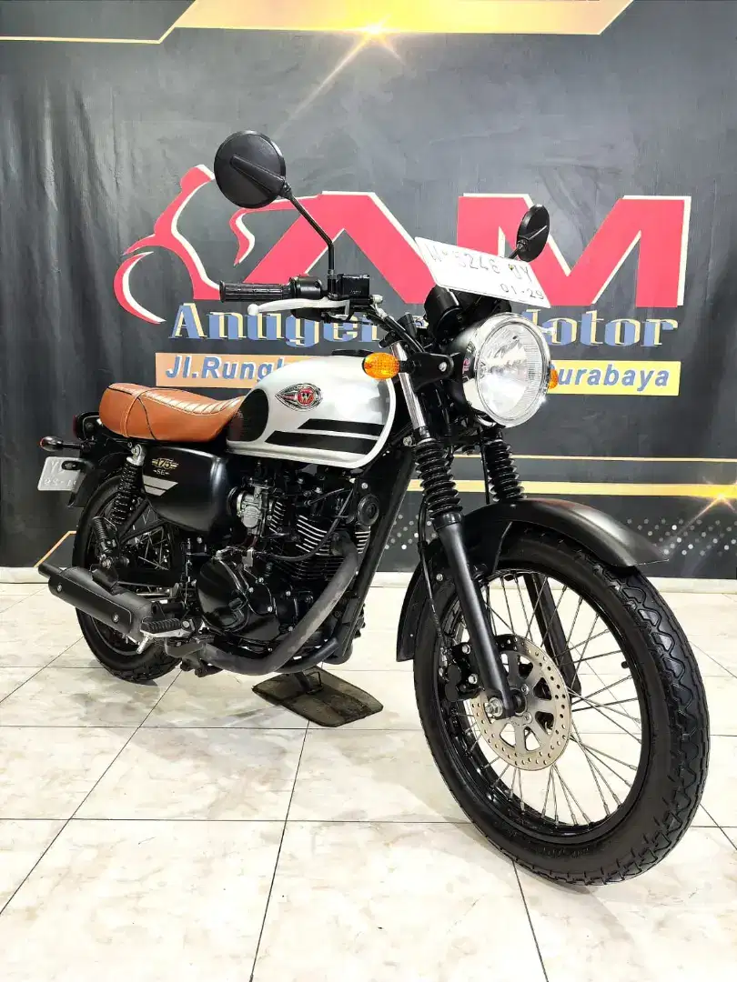 Kawasaki W175 SE series Reg 2019 surat panjang aman pol