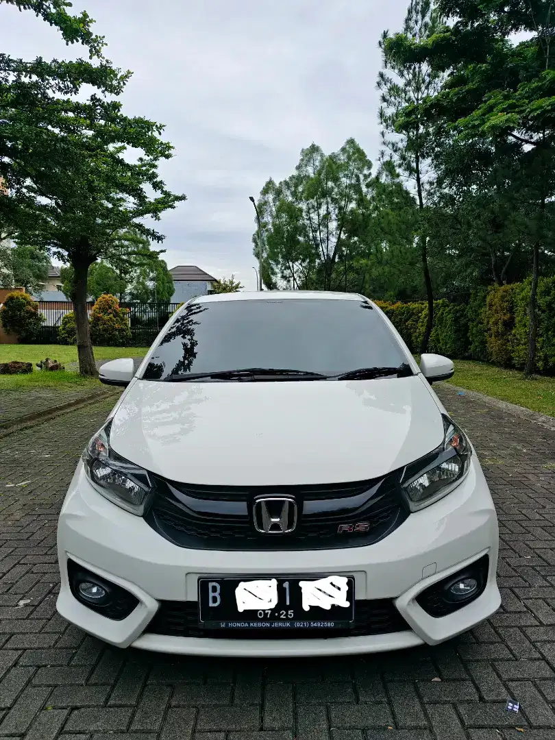 Honda Brio RS 1.2 CVT AT 2020 , low KM, ga ada PR, ISTIMEWA